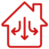 duo flush luchtcirculatie icon