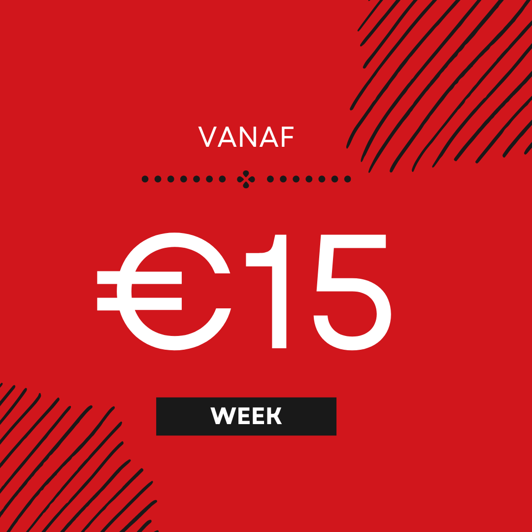 prijs 15 euro per week bij ons duo flush